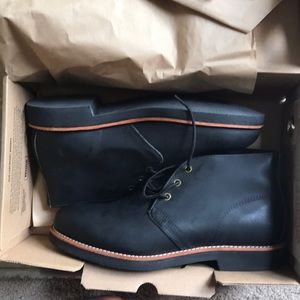 Brand New Red Wing Black Chukka Boots Size 9.5